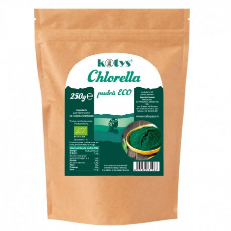 SUPLIMENTE SLĂBIRE - KOTYS CHLORELLA PUDRA ECO 250g
