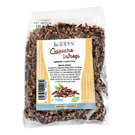 PRODUSE MARCA ROMANEASCA KOTYS - KOTYS CUISOARE INTREGI 100 G