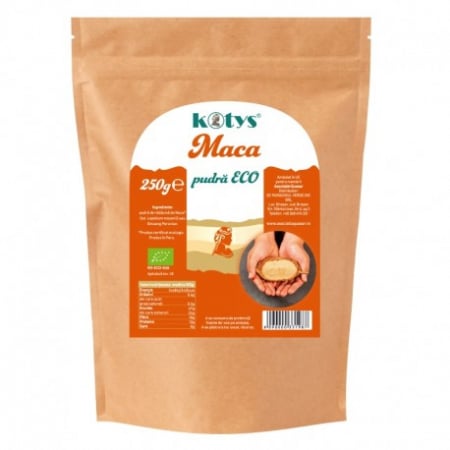 SUPLIMENTE TONICE - KOTYS MACA PUDRA ECO 250g