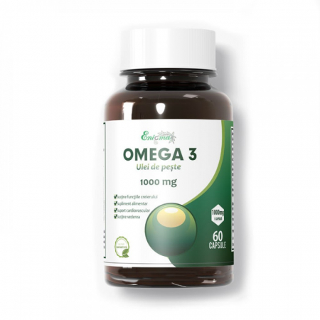 SUPLIMENTE COLESTEROL - KOTYS OMEGA 3 UL PESTE 1000MG EPA 450 DHA290 60 CPS ENIGMA