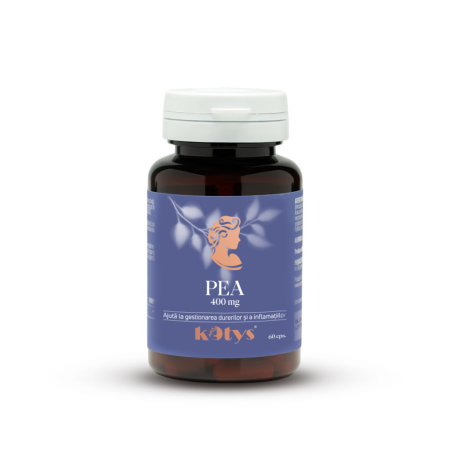 PRODUSE MARCA ROMANEASCA KOTYS - KOTYS PEA 400 MCG 60 CPS