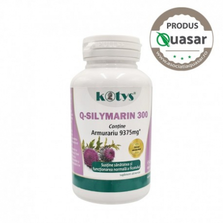 PRODUSE MARCA ROMANEASCA KOTYS - KOTYS Q-SILYMARIN 300MG 60 CAPS