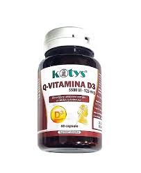 SUPLIMENTE VITAMINE ȘI MINERALE - KOTYS Q-VITAMINA D3 5500 UI 60cps