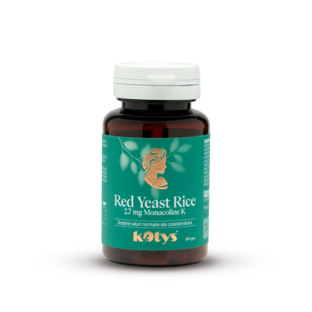PRODUSE MARCA ROMANEASCA KOTYS - KOTYS RED YEAST RICE 60cps
