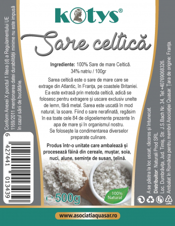 FOOD - KOTYS SARE CELTICA 500 G