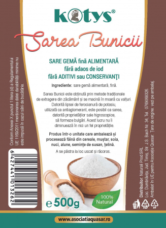 FOOD - KOTYS SAREA BUNICII "KOTYS" 500gr