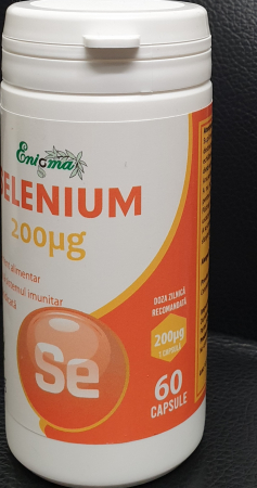 SUPLIMENTE VITAMINE ȘI MINERALE - KOTYS SELENIUM 200 MG 60 CPS
