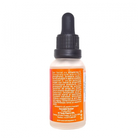 COSMETICE FAȚĂ - KOTYS SER FACIAL ACID HYAL +VIT C 30 ML