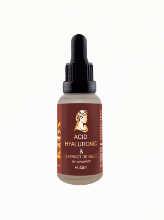 COSMETICE FAȚĂ - KOTYS SER FACIAL ACID HYALURONIC+EXTRACT DE MELC 30mL