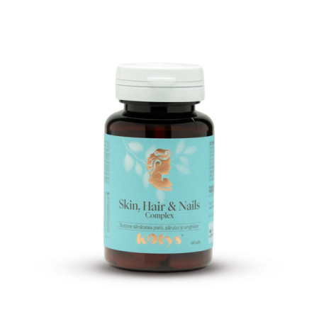 PRODUSE MARCA ROMANEASCA KOTYS - KOTYS SKIN,HAIR&NAILS COMPLEX 60 tbl