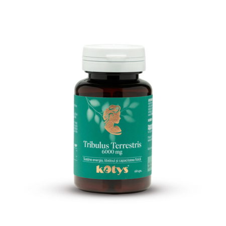 PRODUSE MARCA ROMANEASCA KOTYS - KOTYS TRIBULUS TERRESTRIS 6000MG 60cps