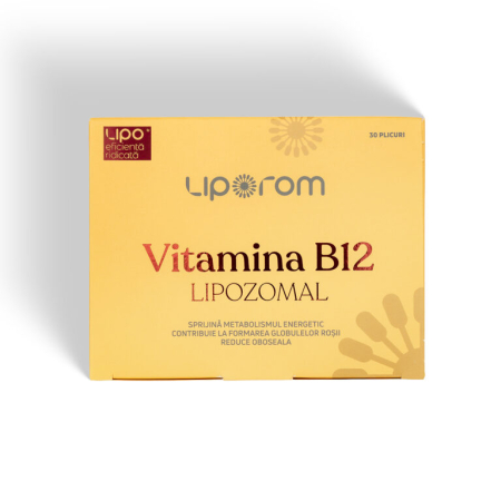 SUPLIMENTE VITAMINE ȘI MINERALE - KOTYS VIT B 12 LIPOZOMALA LIPOROM 1(UNUL) PLICULET