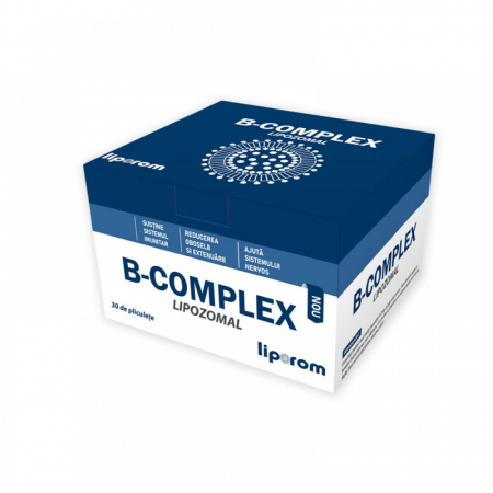 SUPLIMENTE VITAMINE ȘI MINERALE - KOTYS VIT B COMPLEX LIPOSOMAL 1 PLIC