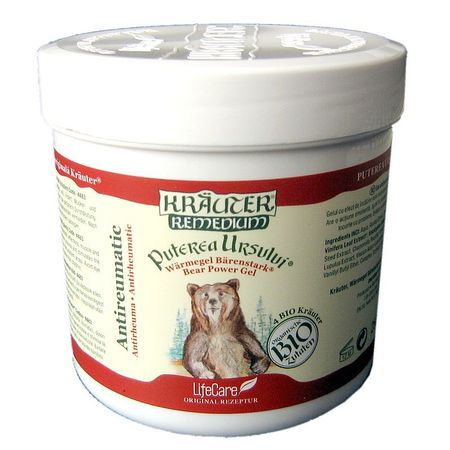 CREME ANTIINFLAMATOARE-CIRCULAȚIE - KRAUTER GEL ANTIREUMATIC PUTEREA URSULUI 250ML