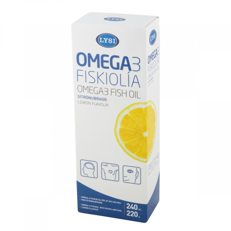 SUPLIMENTE COLESTEROL - LYSI OMEGA 3 +LAMAIE 240ML
