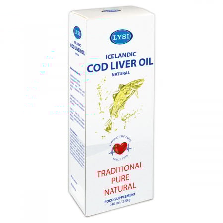 SUPLIMENTE COLESTEROL - LYSI ULEI FICAT COD 240ML