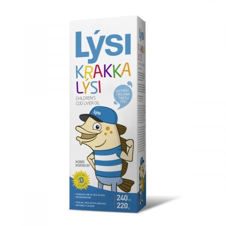 SUPLIMENTE COLESTEROL - LYSI ULEI FICAT COD JR 240ML