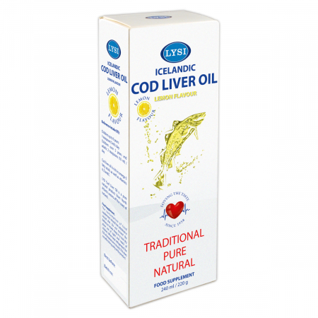 ULEIURI - LYSI ULEI FICAT COD +LAMAIE 240ML