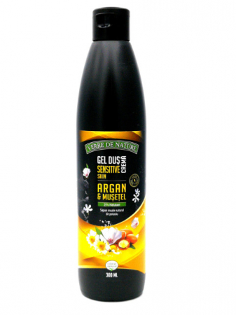 ȘAMPOANE- BALSAM- LOTIUNI-GELURI-PASTA DINTI - MAN GEL DE DUS CREMA SENSITIVE SKIN 300ML