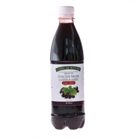 SIROPURI - MAN SIROP COACAZE NEGRE CU ZAHAR INVERTIT +MIERE 500ML