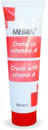 CREME CORP-MASAJ-MAINI -CALCAIE - MEBRA CR VIT A TUB 100ML