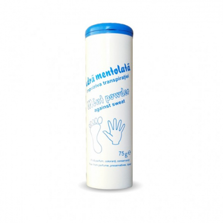 ȘAMPOANE- BALSAM- LOTIUNI-GELURI-PASTA DINTI - MEBRA PUDRA MENTOLATA 75G