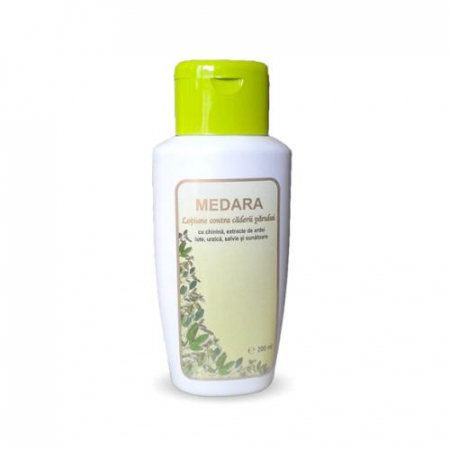 ȘAMPOANE- BALSAM- LOTIUNI-GELURI-PASTA DINTI - MEDARA LOTIUNE CONTRA CADERE PAR 200 ML