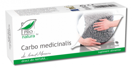 SUPLIMENTE DIVERSE - MEDICA CARBO MEDICINALIS 30CP