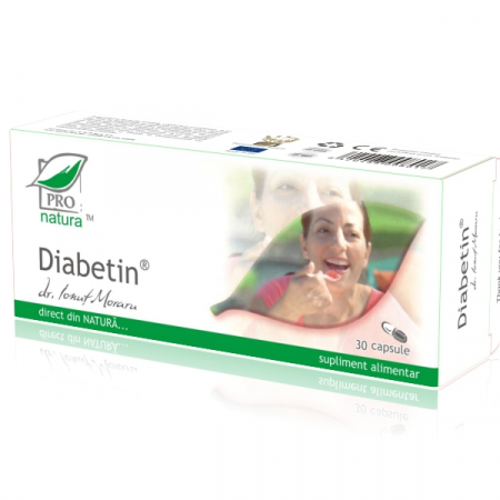 SUPLIMENTE DIABET - MEDICA DIABETIN 30CP