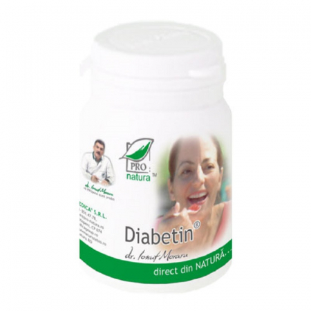 SUPLIMENTE DIABET - MEDICA DIABETIN 60CP