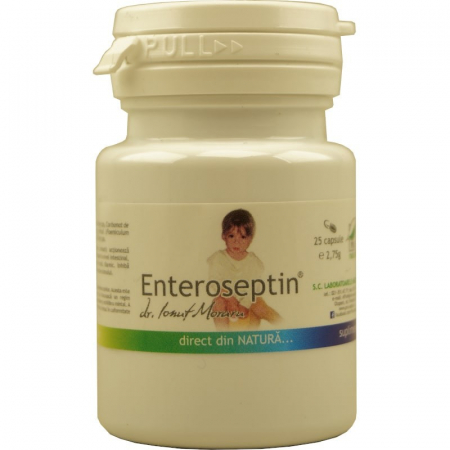SUPLIMENTE STOMAC- DIGESTIE- COLON - MEDICA ENTEROSEPTIN 25CP
