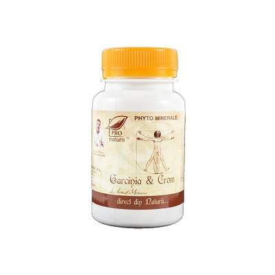 SUPLIMENTE SLĂBIRE - MEDICA GARCINIA +CROM 60CP