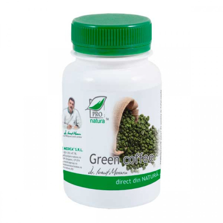 SUPLIMENTE SLĂBIRE - MEDICA GREEN COFFEE 60CP