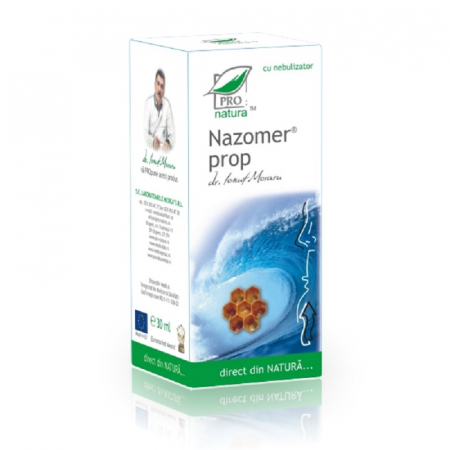 SUPLIMENTE RĂCEALĂ- APARAT RESPIRATOR ANTIVIRAL - MEDICA NAZOMER PROP 30ML