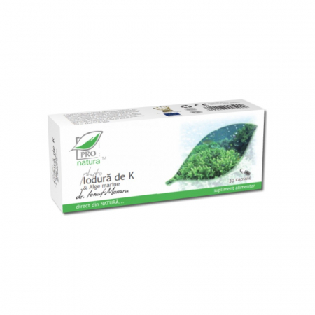 SUPLIMENTE DIVERSE - MEDICA PHYTO IODURA DE K +ALGE MARINE 30CP