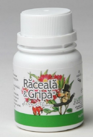 SUPLIMENTE RĂCEALĂ- APARAT RESPIRATOR ANTIVIRAL - MEDICA RACEALA +GRIPA 25CP