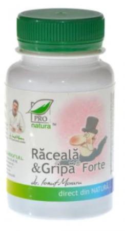SUPLIMENTE RĂCEALĂ- APARAT RESPIRATOR ANTIVIRAL - MEDICA RACEALA SI GRIPA FORTE 60CP