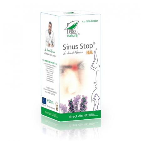 SUPLIMENTE ARTICULATII ANTIINFLAMATOARE - MEDICA SINUS STOP HA NEBULIZATOR 30ML