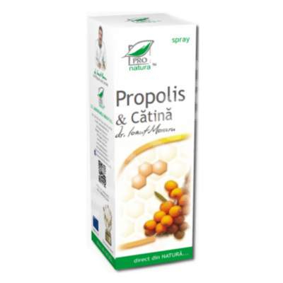 CREME AFECTIUNI PIELE - MEDICA SPRAY PROPOLIS + CATINA 100ML