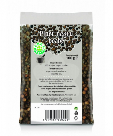 FOOD - MER PIPER NEGRU BOABE 40G
