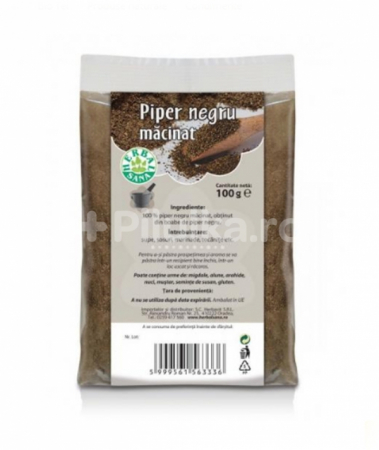 FOOD - MER PIPER NEGRU MACINAT 100G