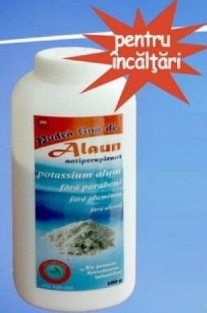 CREME CORP-MASAJ-MAINI -CALCAIE - NATUR PUDRA ALAUN 100G