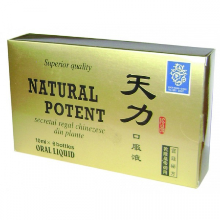 SUPLIMENTE POTENȚĂ - NATURALIA NATURAL POTENT 6 1BUC