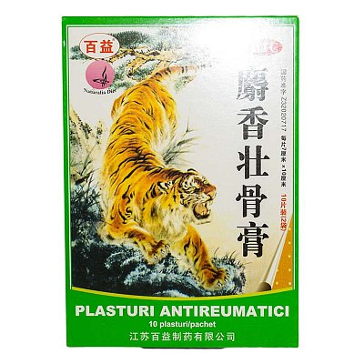CREME ANTIINFLAMATOARE-CIRCULAȚIE - NATURALIA PLASTURI ANTIREUM 7/10CM 10 BUC