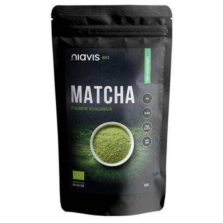 SUPLIMENTE TONICE - NIAVIS PULBERE ECO MATCHA 60 G