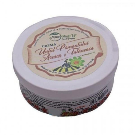 CREME ANTIINFLAMATOARE-CIRCULAȚIE - NP CR UNTUL PAM +ARNICA +TATANEASA 120ML
