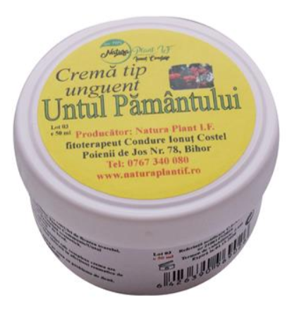 CREME ANTIINFLAMATOARE-CIRCULAȚIE - NP CR UNTUL PAMANTULUI 50ML