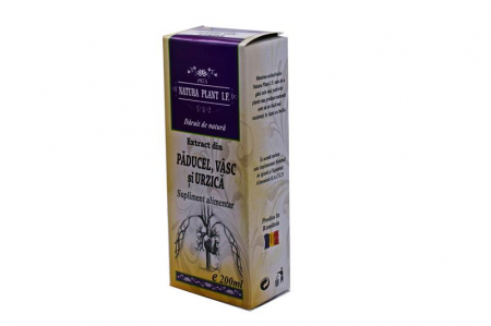 TINCTURI - NP EXTR PADUCEL +VASC +URZICA 200ML