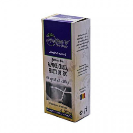 TINCTURI - NP EXTR PAPADIE + CRUSIN + SOC 200ML