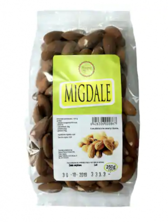 FOOD SEMINȚE- OLEAGINOASE - NSP MIGDALE 250G